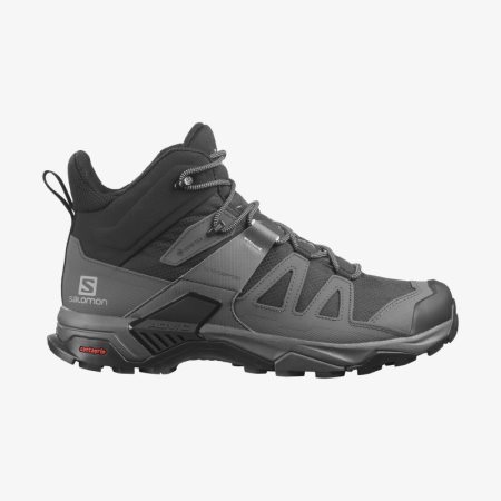 Scarpe Trekking Salomon X ULTRA 4 MID WIDE GORE-TEX Uomo Nere IT 5-Y68